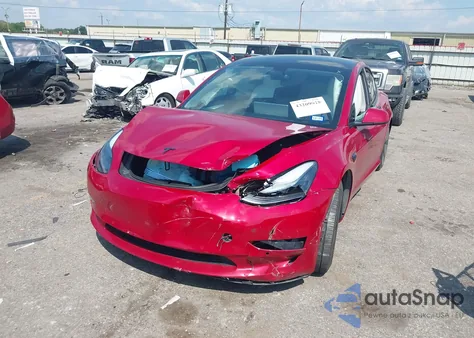 2022 Tesla Model 3 Rear-Wheel Drive from USA, damaged, VIN 5YJ3E1EA3NF111219